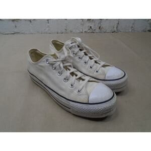 Converse Womens CTAS Lift Platform 560251F White Casual Shoes Sneakers Size 10